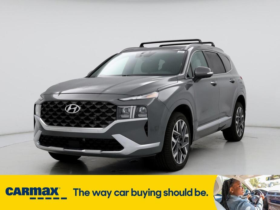 used 2021 Hyundai Santa Fe car, priced at $29,998