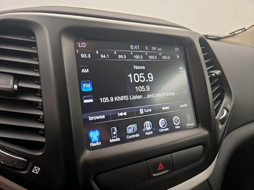used 2017 Jeep Cherokee car, priced at $17,998