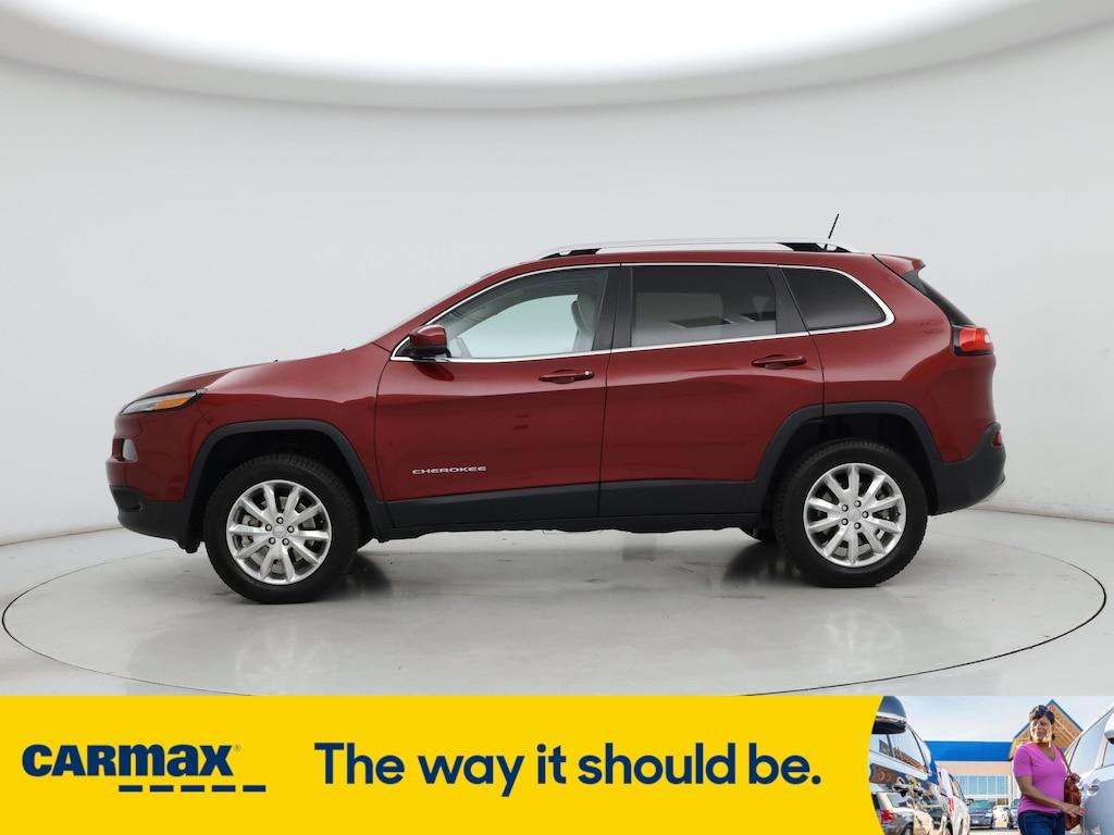 used 2017 Jeep Cherokee car, priced at $17,998