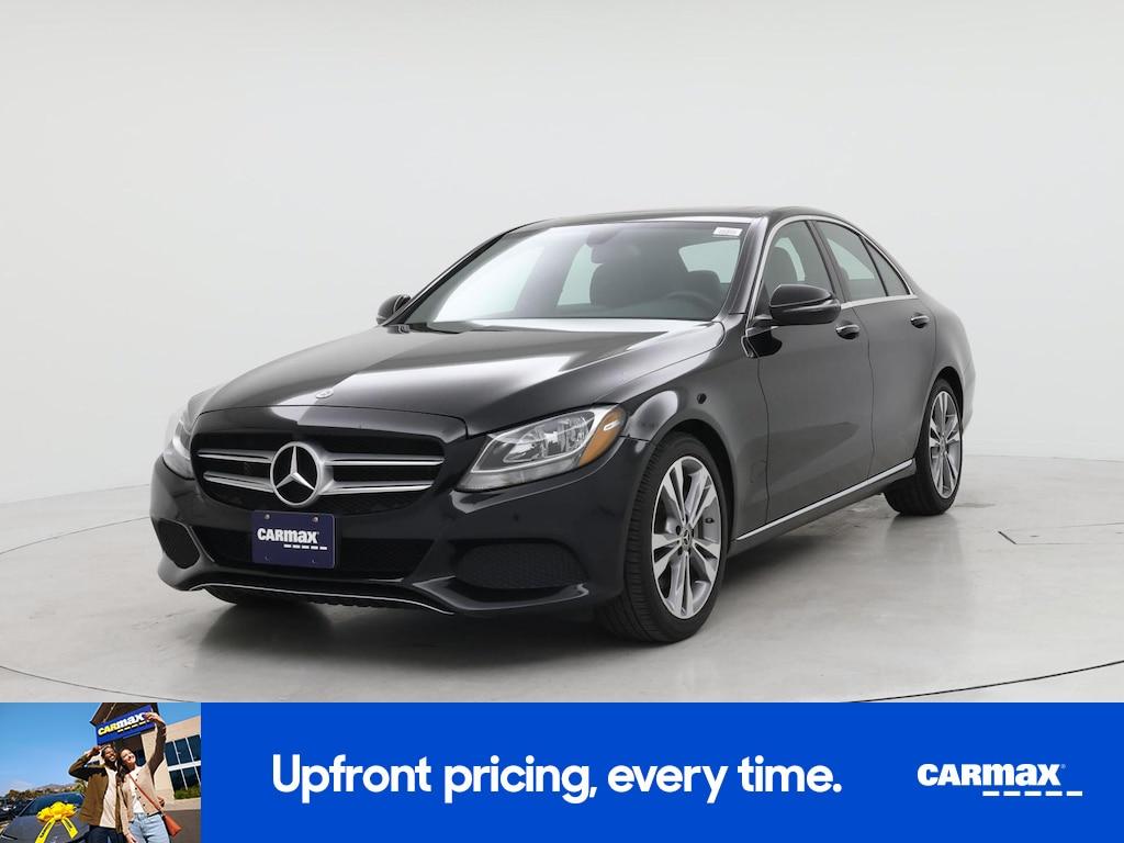 used 2018 Mercedes-Benz C-Class car, priced at $18,998