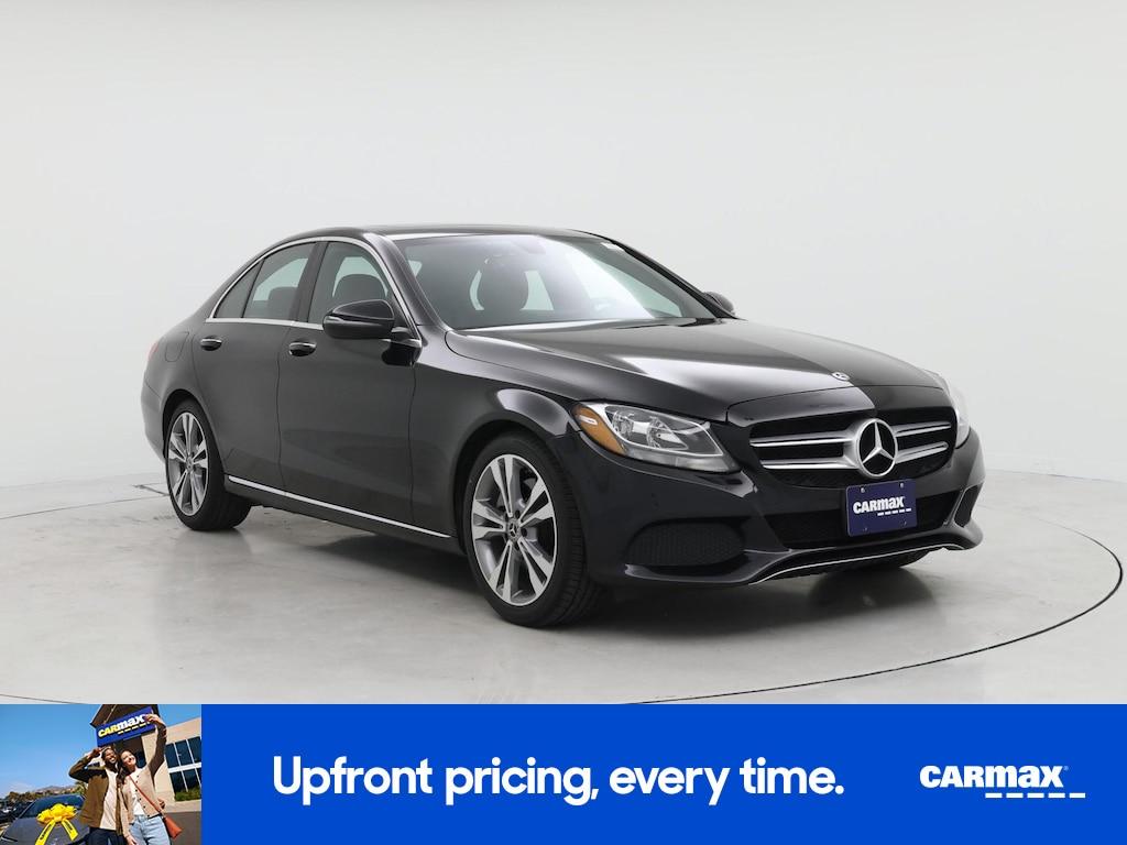 used 2018 Mercedes-Benz C-Class car, priced at $18,998