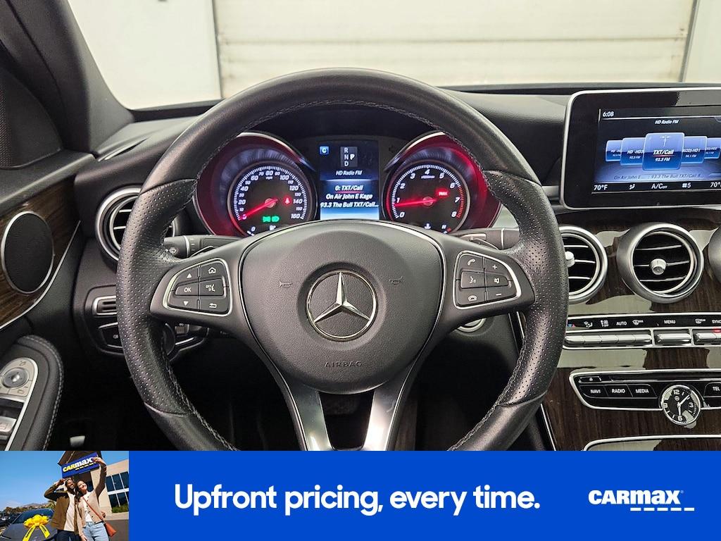 used 2018 Mercedes-Benz C-Class car, priced at $18,998