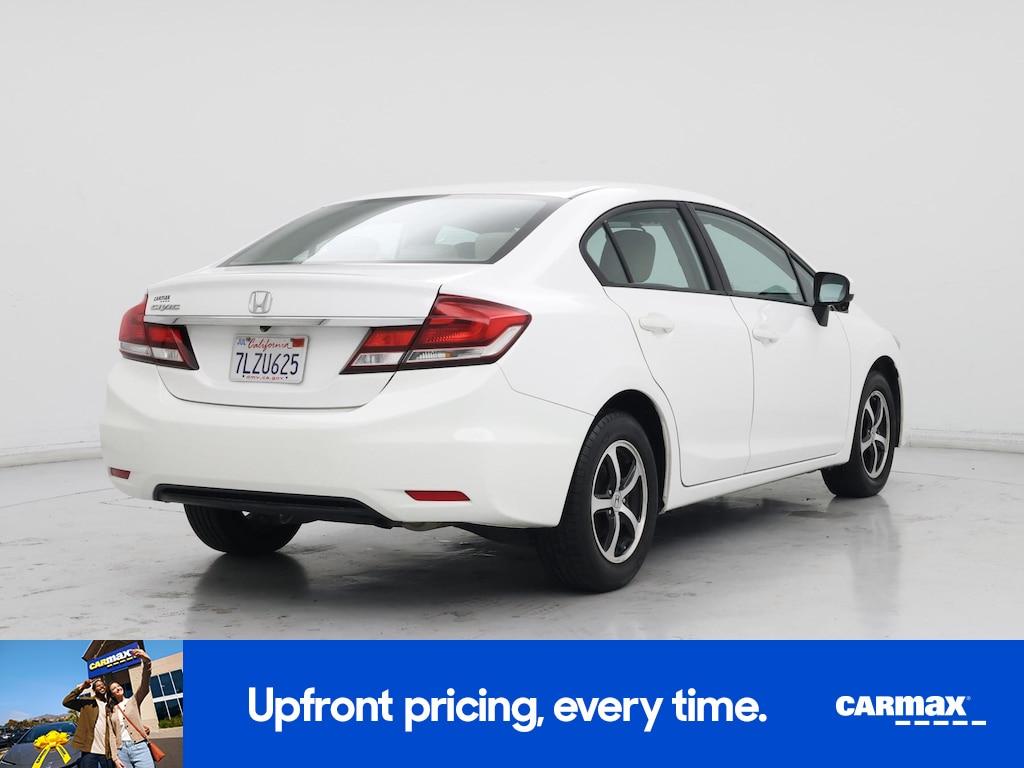 used 2015 Honda Civic car, priced at $13,998