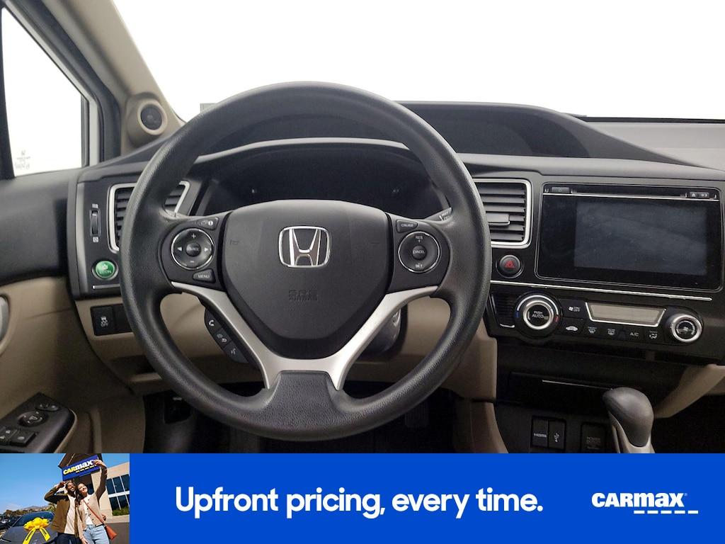 used 2015 Honda Civic car, priced at $13,998