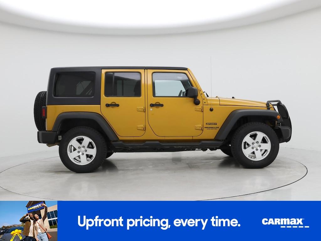 used 2014 Jeep Wrangler car, priced at $24,998