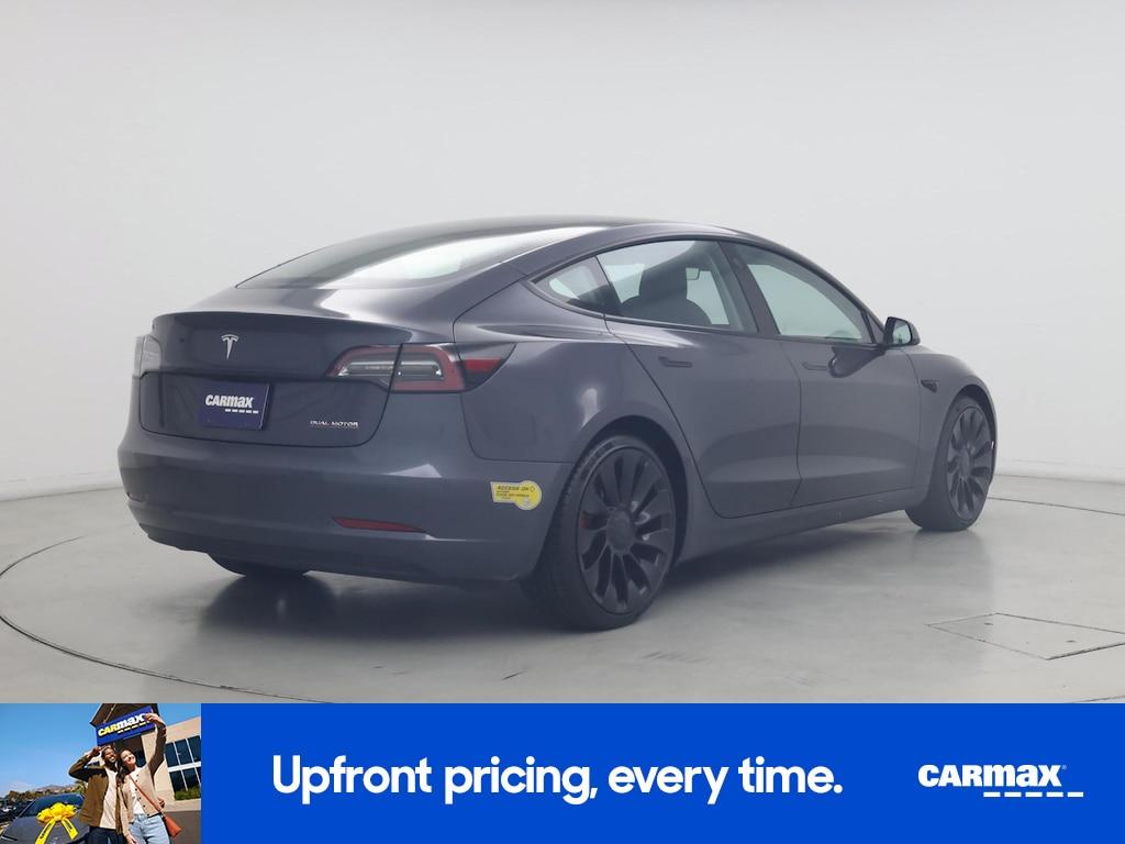 used 2022 Tesla Model 3 car, priced at $28,998