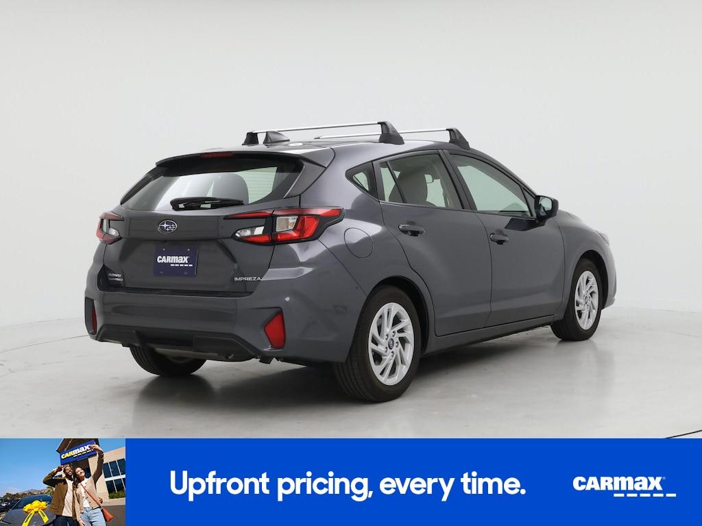 used 2024 Subaru Impreza car, priced at $23,998
