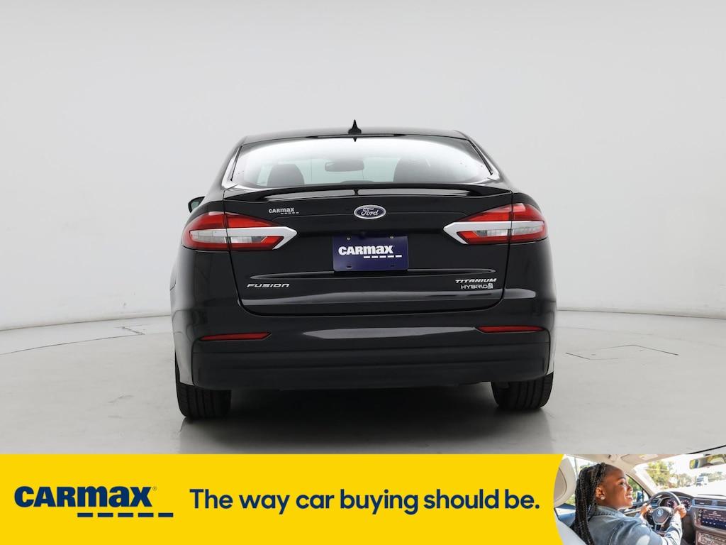 used 2019 Ford Fusion Hybrid car, priced at $21,998