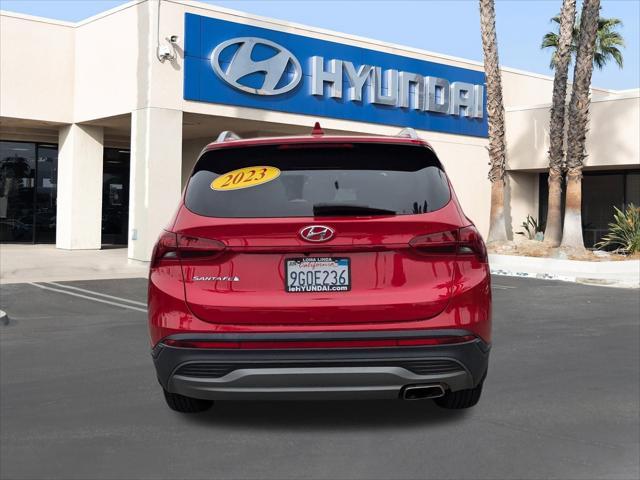 used 2023 Hyundai Santa Fe car, priced at $24,977