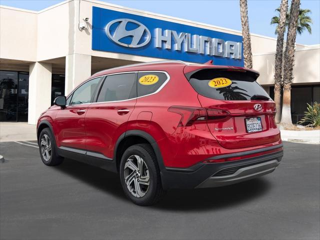 used 2023 Hyundai Santa Fe car, priced at $24,977