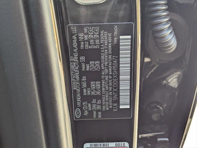 new 2025 Hyundai SANTA CRUZ car, priced at $37,110