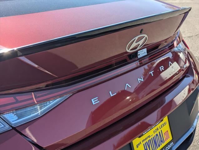 new 2025 Hyundai Elantra HEV car, priced at $29,230