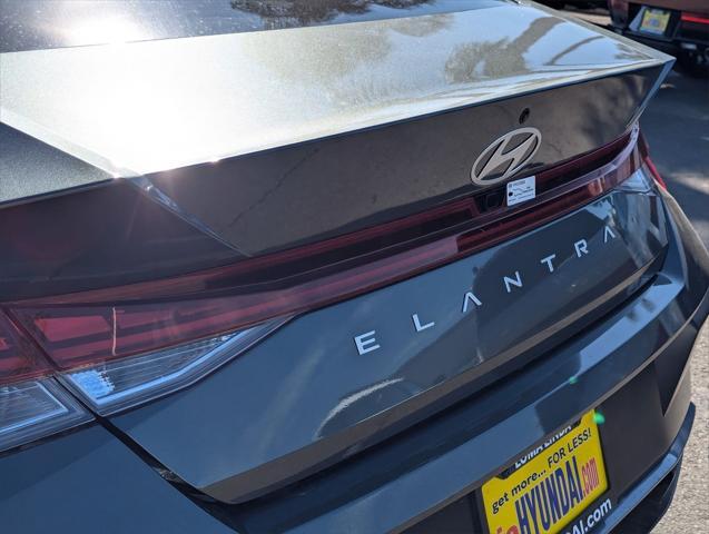 new 2025 Hyundai Elantra car, priced at $27,140