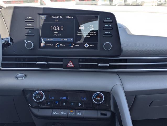 new 2025 Hyundai Elantra car, priced at $25,300