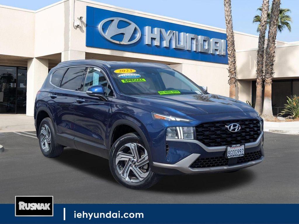 used 2023 Hyundai Santa Fe car, priced at $23,997
