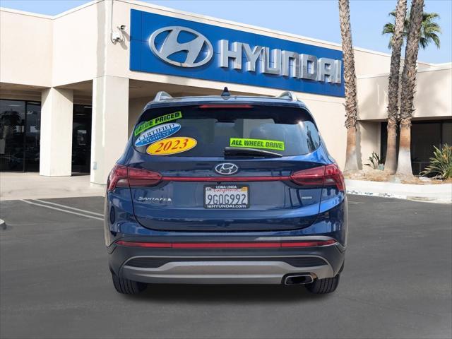 used 2023 Hyundai Santa Fe car, priced at $25,988