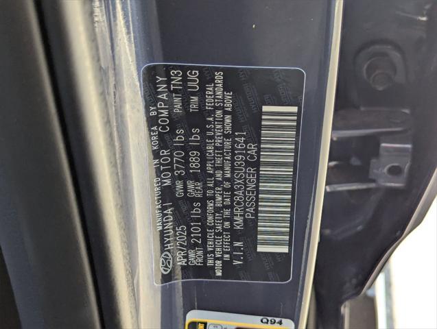 new 2025 Hyundai Venue car, priced at $25,545