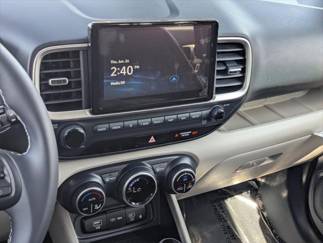 new 2025 Hyundai Venue car, priced at $25,545