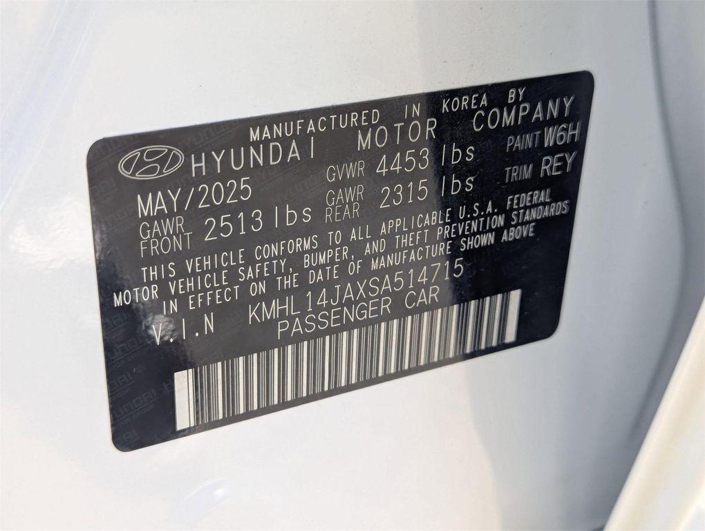 new 2025 Hyundai Sonata car, priced at $33,490