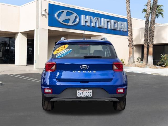 used 2024 Hyundai Venue car, priced at $21,977