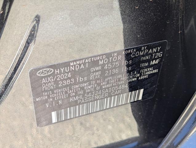 new 2025 Hyundai Sonata Hybrid car, priced at $39,155