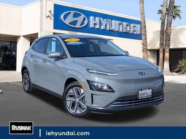 used 2023 Hyundai Kona EV car, priced at $23,788