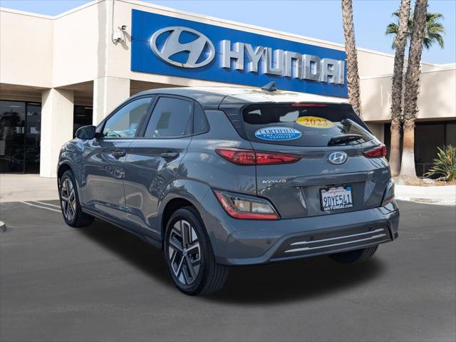 used 2023 Hyundai Kona EV car, priced at $23,788