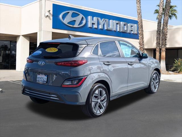 used 2023 Hyundai Kona EV car, priced at $23,788