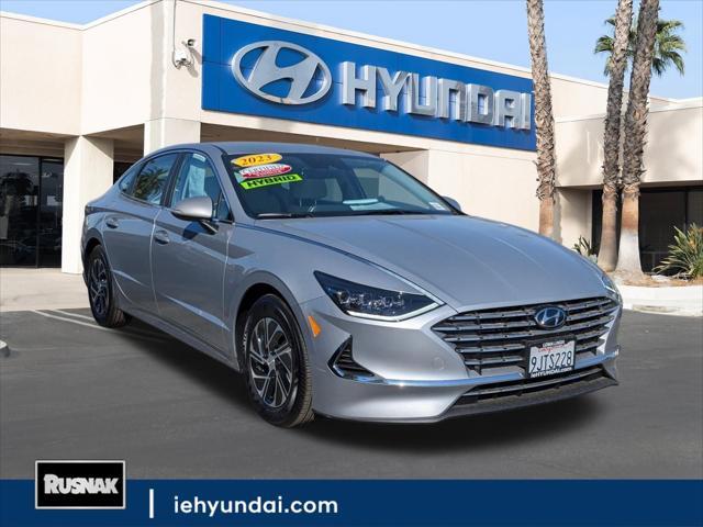 used 2023 Hyundai Sonata Hybrid car, priced at $25,990