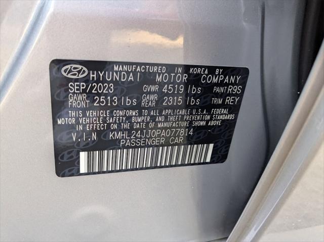 used 2023 Hyundai Sonata Hybrid car, priced at $25,990