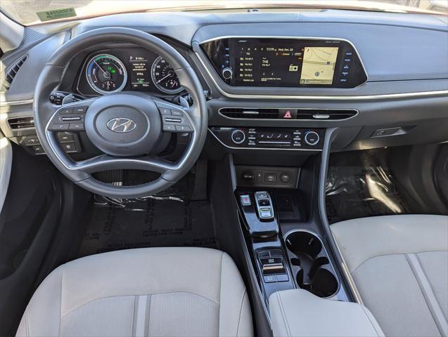 used 2023 Hyundai Sonata Hybrid car, priced at $26,997