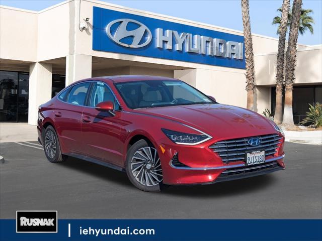 used 2023 Hyundai Sonata Hybrid car, priced at $26,997