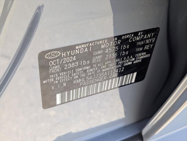new 2025 Hyundai Sonata Hybrid car, priced at $39,140