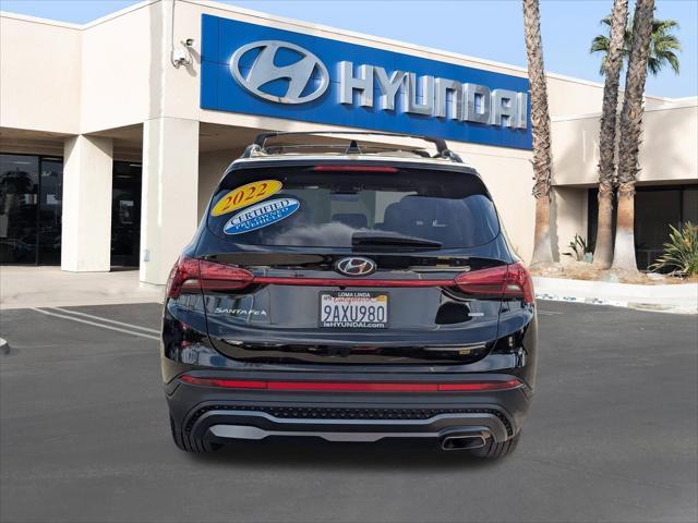 used 2022 Hyundai Santa Fe car, priced at $23,788