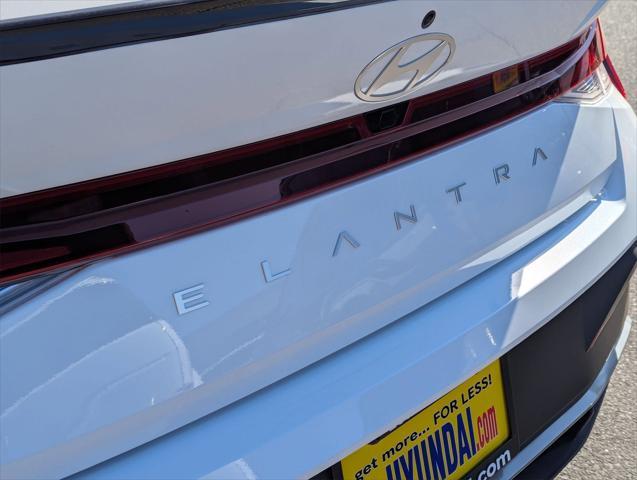 new 2025 Hyundai Elantra car, priced at $25,075