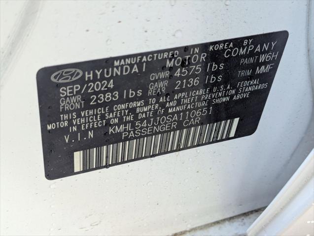 new 2025 Hyundai Sonata Hybrid car, priced at $39,610