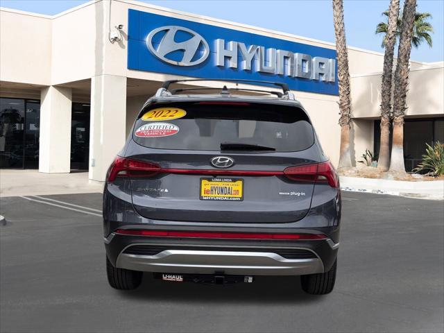 used 2022 Hyundai Santa Fe car, priced at $27,988