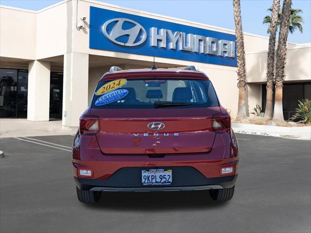 used 2024 Hyundai Venue car, priced at $23,997