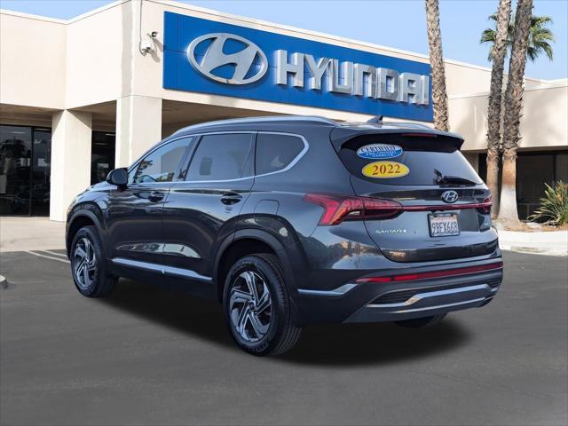 used 2022 Hyundai Santa Fe car, priced at $24,988