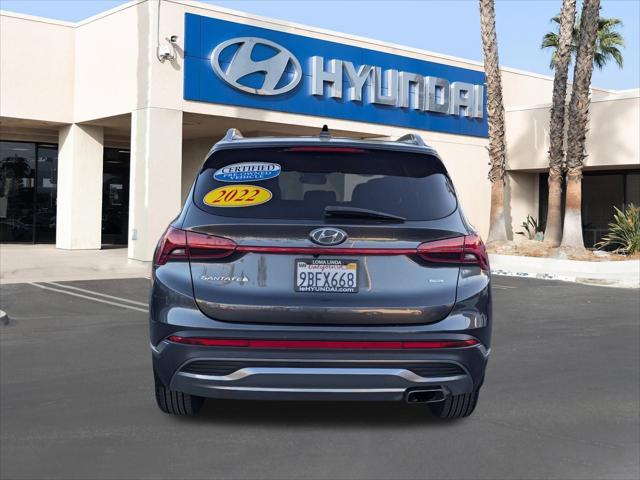 used 2022 Hyundai Santa Fe car, priced at $24,988