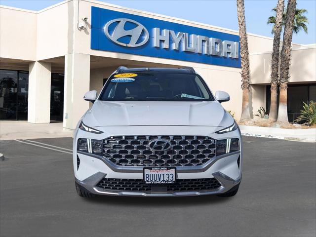 used 2021 Hyundai Santa Fe car, priced at $24,995