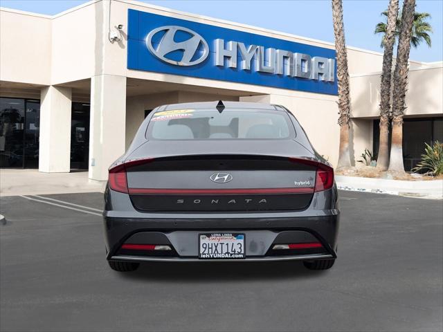 used 2023 Hyundai Sonata Hybrid car, priced at $27,777