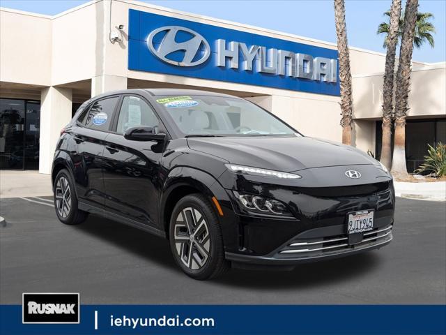 used 2023 Hyundai Kona EV car, priced at $27,777