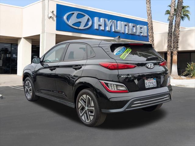 used 2023 Hyundai Kona EV car, priced at $27,777