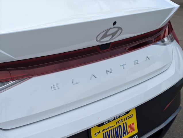 new 2025 Hyundai Elantra car, priced at $23,950