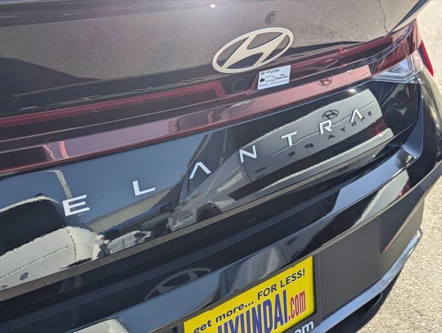 new 2025 Hyundai Elantra car, priced at $24,705