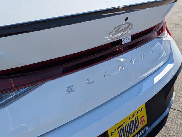 new 2025 Hyundai Elantra car, priced at $25,115