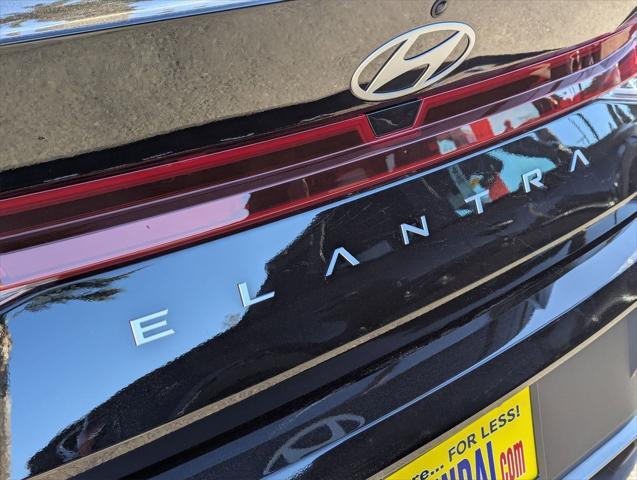 new 2025 Hyundai Elantra car, priced at $23,480