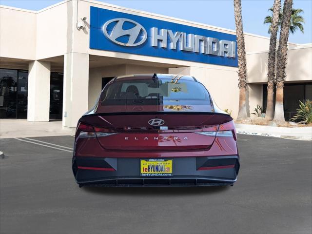 new 2025 Hyundai Elantra car, priced at $25,180