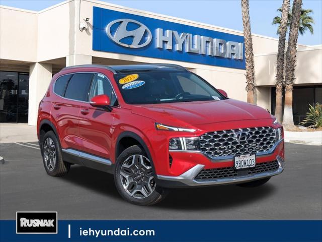 used 2022 Hyundai Santa Fe car, priced at $29,788